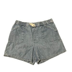Classic Gray Denim Kid’s Shorts